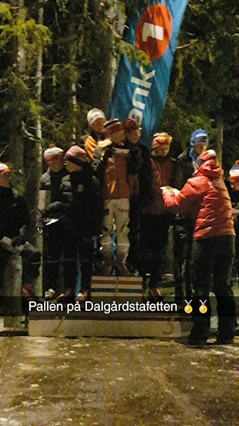 Flott innsats på Dalgårdstafetten